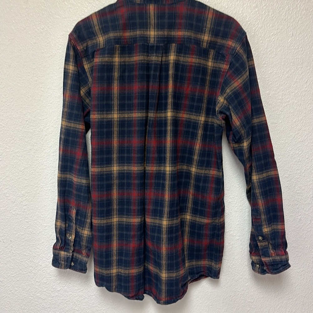 Men’s long sleeve button-down, Carhart shirt size large tall - Picture 6 of 8